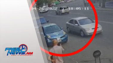 Վրաերթի ենթարկված կինը հետ է վազել․ Ինչպես է ՃՈ մեքենան վրաերթի ենթարկել քաղաքացուն (տեսանյութ)