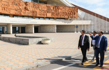 Արայիկ Հարությունյանը ծանոթացել է Կարեն Դեմիրճյանի անվան մարզահամերգային համալիրի բարեկարգման աշխատանքներին