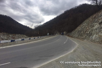 ՀՀ տարածքում ավտոճանապարհներն անցանելի են