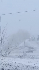 Աշոցքում ձյուն է տեղում (տեսանյութ)