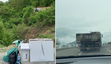 Ադրբեջանական բեռնատարը կարող էր թույլ չտալ բախումը, որի հետևանքով տաքսին գլորվել է ձորը. Արցախի ՄԻՊ