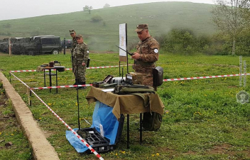 Անցկացվել են գործնական պարապմունքներ. իրականացվել են ականների տեղադրման գործողություններ