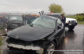 ՃՏՊ Նոր Հաճնի կամրջի մոտ. կա 3 զոհ, 2 տուժած