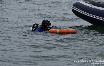 Սևանա լճում վերսկսվել են մայիսի 6-ից կորած երիտասարդների որոնողական աշխատանքները