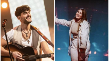 «Եվրատեսիլ-2022»-ի Հայաստանի և Էստոնիայի պատվիրակները միասին կատարել են «Ով սիրուն, սիրուն» ստեղծագործությունը