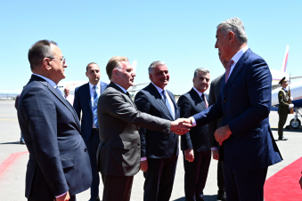 Պաշտոնական այցով Հայաստան է ժամանել Չեռնոգորիայի նախագահ Միլո Ջուկանովիչը (լուսանկարներ)