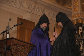 Կայացել է Ֆրանսիայի հայոց թեմի նորընտիր առաջնորդ Հոգեշնորհ Տեր Գրիգոր Վարդապետ Խաչատրյանի գահակալության արարողությունը  