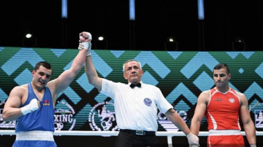 ԵԱ-Երևան. Բռնցքամարտիկ Նարեկ Մանասյանը Եվրոպայի առաջնության կիսաեզրափակիչում է