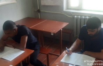 «Արթիկ» ՔԿՀ-ում մեկնարկել են պետական ավարտական քննությունները