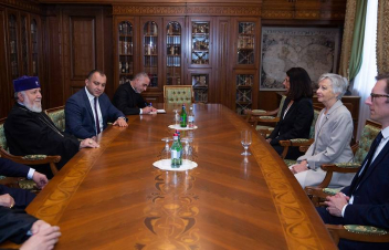 Ամենայն հայոց կաթողիկոսն ընդունել է Վենետիկի հանձնաժողովի նախագահին