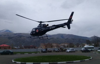 Սյունիքից սանավիացիայի ուղղաթիռով «Սուրբ Աստվածամայր» ԲԿ տեղափոխված երեխաների մոտ դրական դինամիկա կա