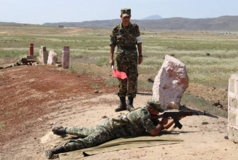 N զորամասի հրաձգարանում անցկացվել է կրակային պատրաստության գործնական պարապմունք