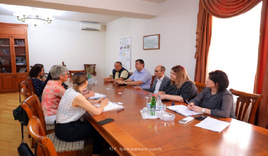 Արտակ Բեգլարյանը համագործակցության ծրագրեր է քննարկել Զինծառայողների ապահովագրության հիմնադրամի պատվիրակության հետ