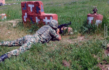 Կրակային պատրաստության պարապմունք՝ մարտական հրաձգությամբ