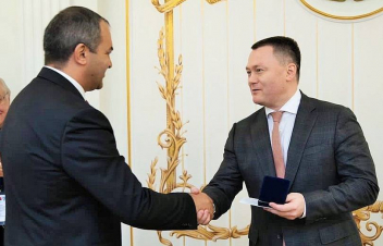 Արթուր Դավթյանը պարգևատրվել է «ԱՊՀ երկրների պատվավոր դատախազ» կրծքանշանով