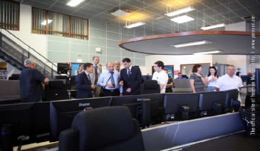 Հրաչյա Սարգսյանն այցելել է Մարսելի տրանսպորտի կառավարման կենտրոն, հանդիպել գործարարների հետ