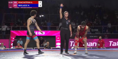 Աշոտ Խաչատրյանը` ըմբշամարտի Եվրոպայի փոխչեմպիոն