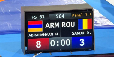 Ըմբշամարտի Մ20 ԵԱ․ Հայկ Աբրահամյանը՝ բրոնզե մեդալակիր