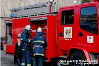 Հրազդան քաղաքում այրվել է ավտոմեքենա