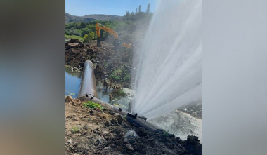 «Արզնի-Երևան» ջրատարի վթարի վերացման աշխատանքներով պայմանավորված՝ Արաբկիրի ջրամատակարարումը 1 օրով կդադարեցվի