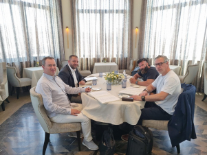 Վահան Քերոբյանը հանդիպել է Դեն Բիլզերյանի և իր գործընկերների հետ