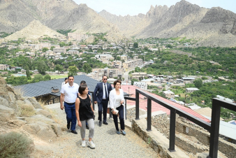 Աննա Հակոբյանը Մեղրիում մի շարք հանդիպումներ է ունեցել