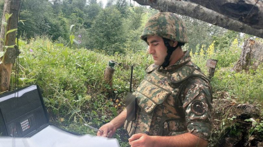 Զորամասի պահպանության գոտում անցկացվել են տեղազննման աշխատանքներ