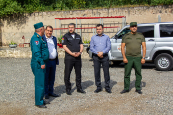 ՀՀ ԱԻ նախարար Արմեն Փամբուխչյանն աշխատանքային այց է կատարել Տավուշի մարզ