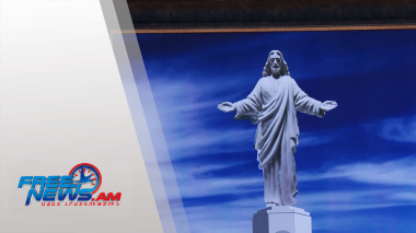 Հիսուսի արձանը՝ Հատիս լեռան գագաթին