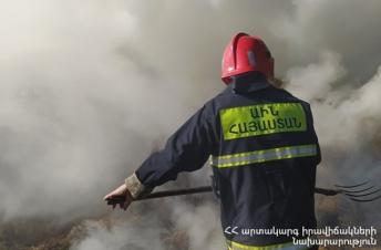 Հրշեջ-փրկարարները մարել են ընդհանուր մոտ 14.9 հա տարածքում բռնկված հրդեհները