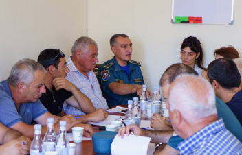 ՀՀ ՔՏՀԱ տեսչական մարմնում կայացել է բուսածածկ տարածքների հրդեհների կանխարգելման թեմայով միջգերատեսչական քննարկում