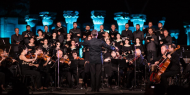 Զվարթնոցում անցկացվել է «Ընդհատված աղոթքի բրոնզե արձագանքը» խորագրով ցուցահանդես-համերգը