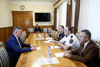 ՀՀ ոստիկանության պետն ընդունել է ԱՊՀ մասնակից պետությունների կոորդինացիոն բյուրոյի տնօրենին