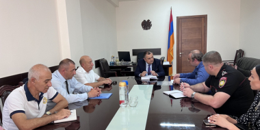 Աշխատանքային խորհրդակցություն՝ «ՀՀ վարչապետի գավաթ» սիրողական լողի մրցաշարից առաջ