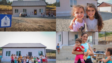 Արցախի Դահրավ գյուղում 6 ընտանիք ստացել է նորակառույց բնակարանների բանալիները