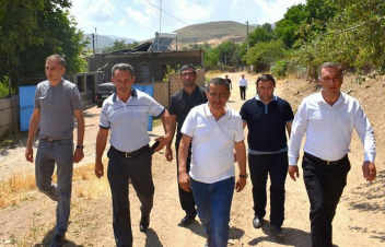 Սյունիքի մարզպետն այցելել է Սիսիան համայնքի բնակավայրեր