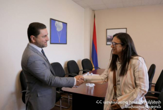 ՀՀ ԱԻ փոխնախարարը և ԿԽՄԿ պատվիրակության ղեկավարի տեղակալը քննարկել են համագործակցության ընդլայնման ուղղությունները