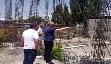 Քաղաքաշինության կոմիտեի նախագահը հետևել է Մասիս համայնքում իրականացվող շինարարական ծրագրերի ընթացքին