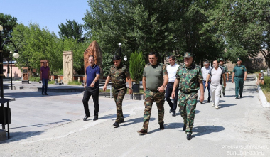 Քրեակատարողական ծառայության պետը հետևել է ՔԿՀ-ներում շինարարական աշխատանքներին