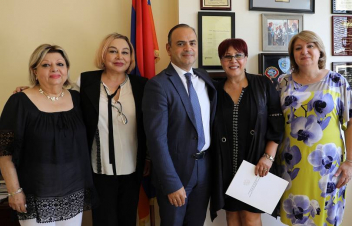 Զարեհ Սինանյանը ընդունել է ամերիկահայ արվեստագետներին. հյուրերը ներկայացրել են Հայաստանին վերաբերող նախաձեռնությունները