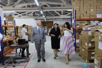 Գերմանիան 100 պացիենտի համար նախատեսված մոնիտոր և 4000 պուլսօքսիմետր է նվիրել Հայաստանին