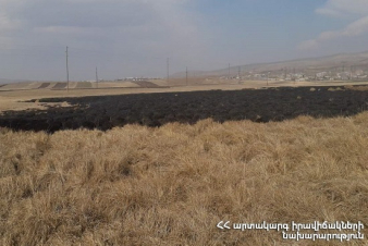 Հրշեջ-փրկարարները մարել են ընդհանուր մոտ 400 հա տարածքում բռնկված հրդեհները