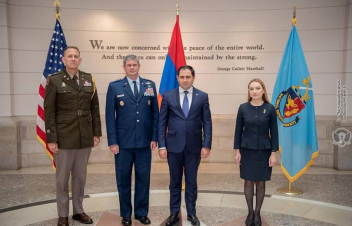 Սուրեն Պապիկյանն այցելել է ԱՄՆ Ազգային պաշտպանության համալսարան