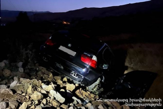 Սառնակունք գյուղի մոտակայքում ավտոմեքենան գլորվել է ձորը. կա տուժած