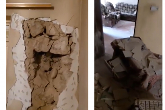 Հայաստանի Սյունիքի մարզի Վերիշեն գյուղի խաղաղ բնակչի տունն է, որ ավերվել է այս գիշերվա ադրբեջանական թիրախային զինված հարձակման հետևանքով․ Արման Թաթոյան (տեսանյութ)