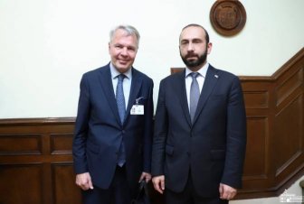 Միրզոյանը Ֆինլանդիայի ԱԳ նախարարի հետ հանդիպմանը կարևորել է միջազգային հանրության կողմից Ադրբեջանի ագրեսիայի հասցեական դատապարտումը