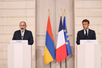 Ֆրանսիան պահանջել է, որպեսզի Ադրբեջանի ուժերը վերադառնան ելման դիրքեր. Փարիզում կայացել է Փաշինյանի և Մակրոնի հանդիպումը
