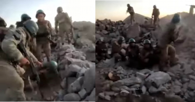 Ինչպես են ադբեջանցի զինվորականները դաժանաբար գնդակահարում հայ գերիներին