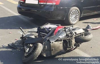 ՃՏՊ Երևանի Դավիթ Անհաղթի փողոցում. կա տուժած