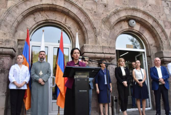 ԿԳՄՍ փոխնախարարներ Անդրեասյանը և Թռչունյանը ներկա են եղել Մանկավարժականի առաջին կուրսեցիների երդման արարողությանը